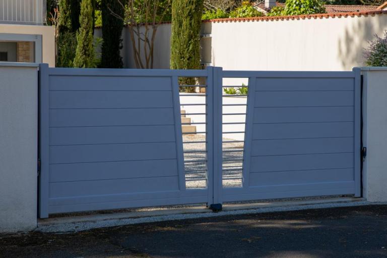 Portail sur mesure à Duttlenheim, matériaux et conception